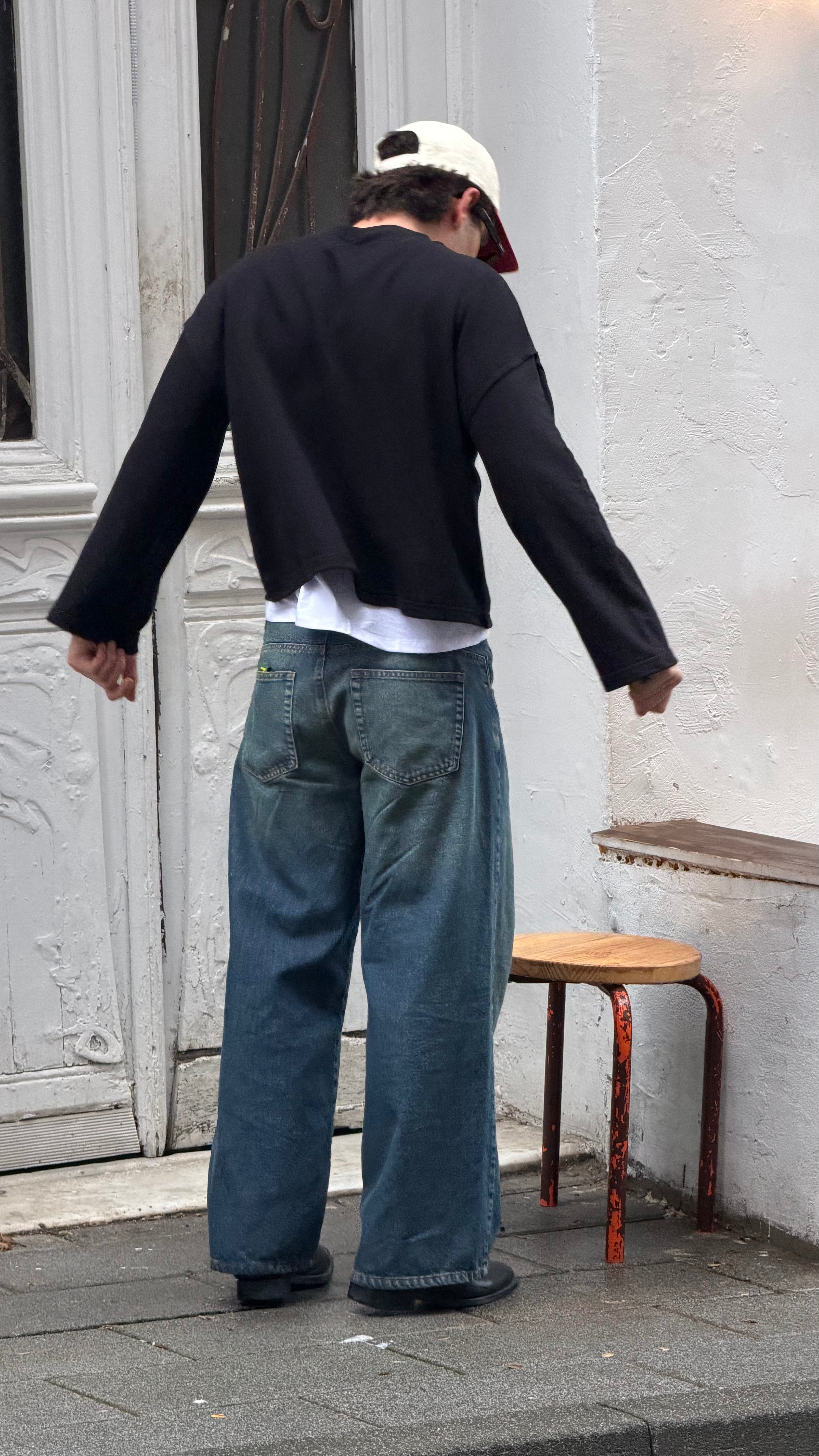 Pis Dikiş Uzun Kollu Tshirt