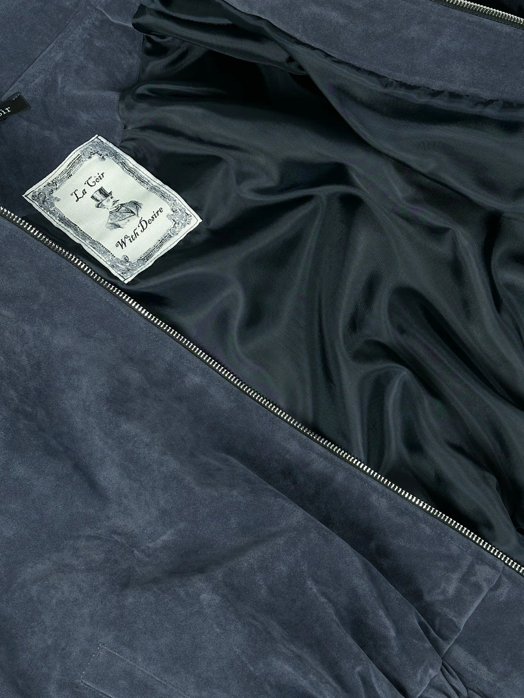 Noir Süet Ceket (indigo)