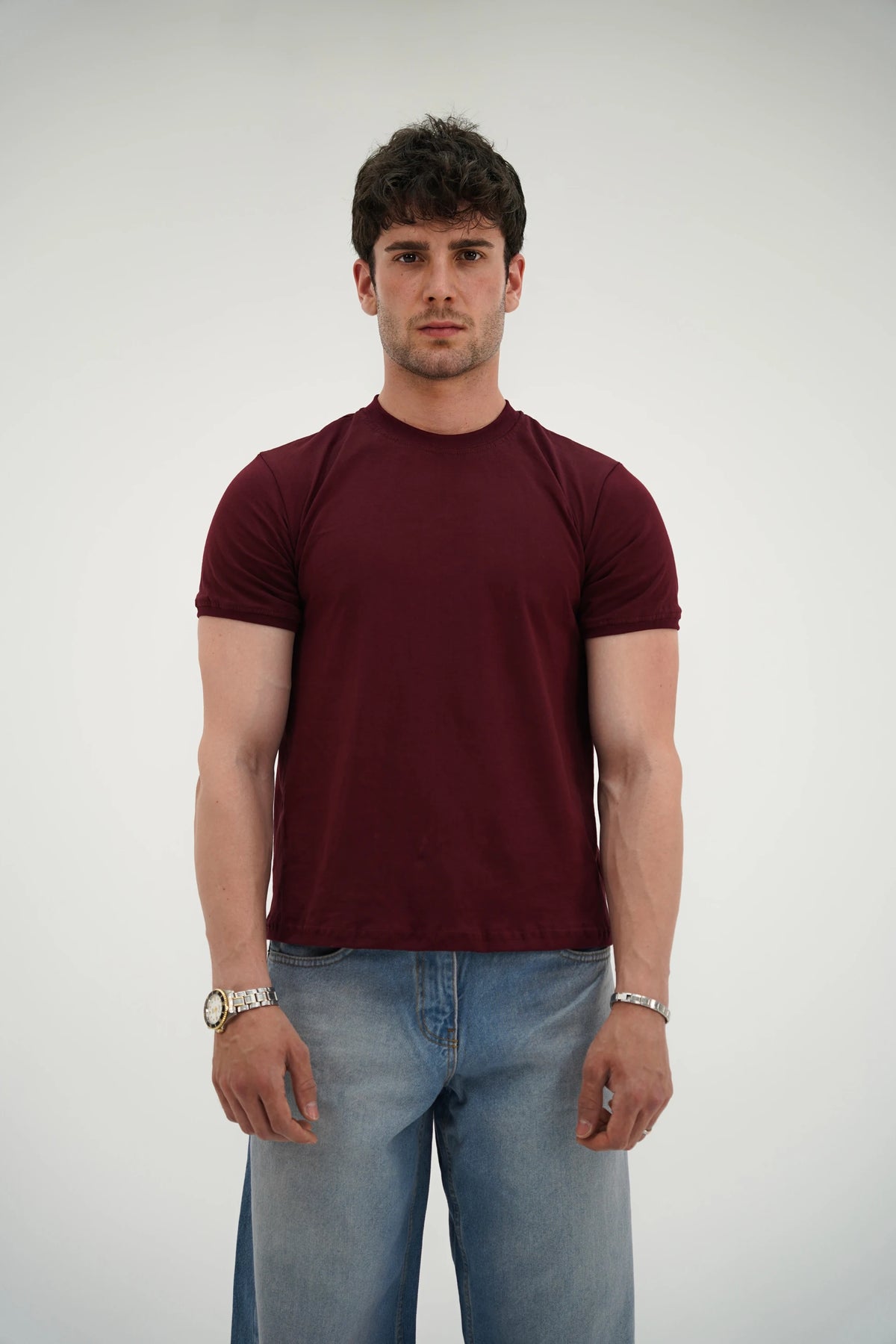 Baby Tee Bordo