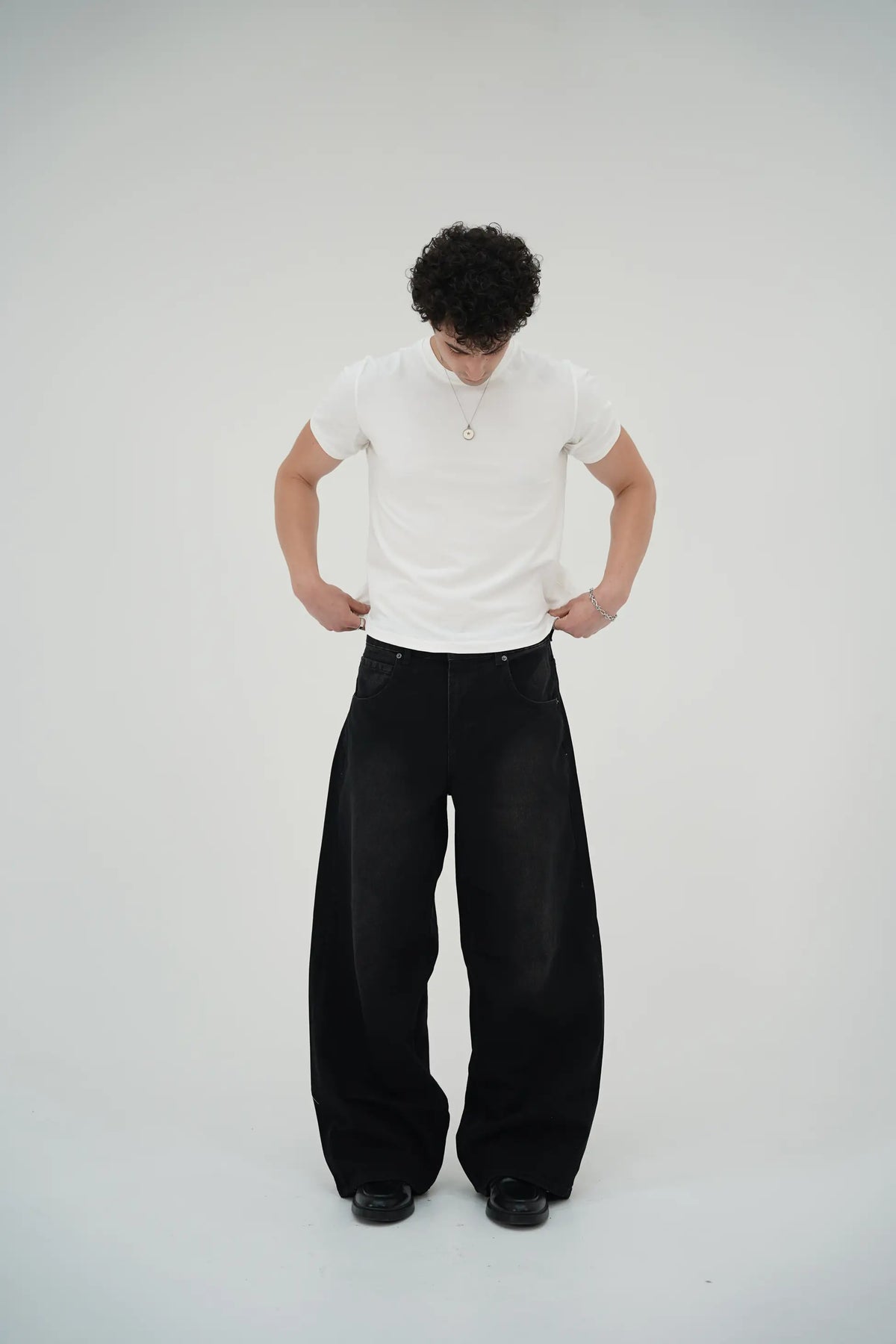 Ultra Baggy Siyah Pantolon