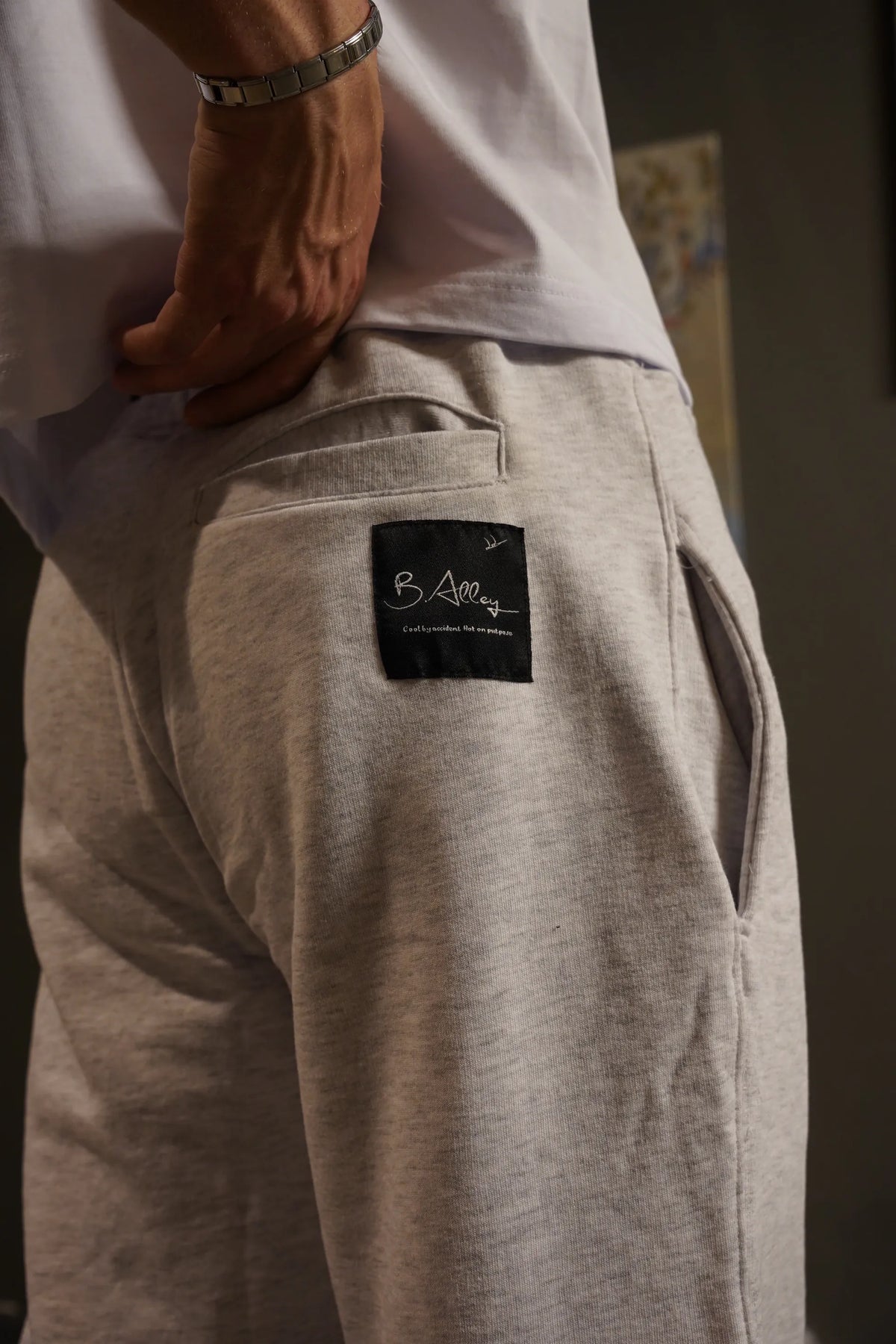 Baggy Gri Melanj Eşofman