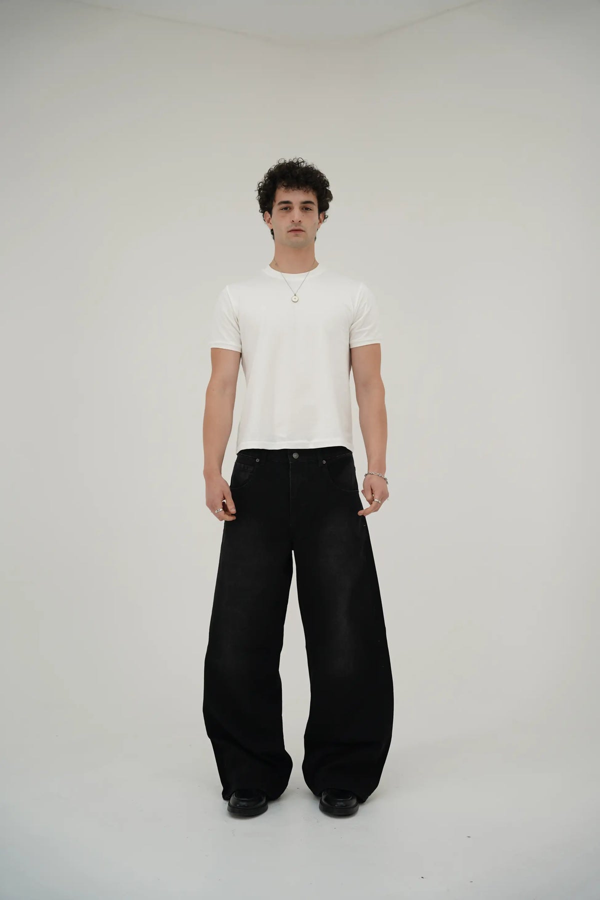 Ultra Baggy Siyah Pantolon
