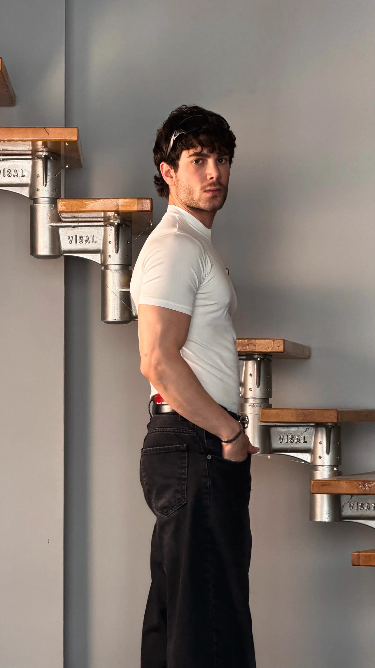 Slim Fit Baby Tee Beyaz