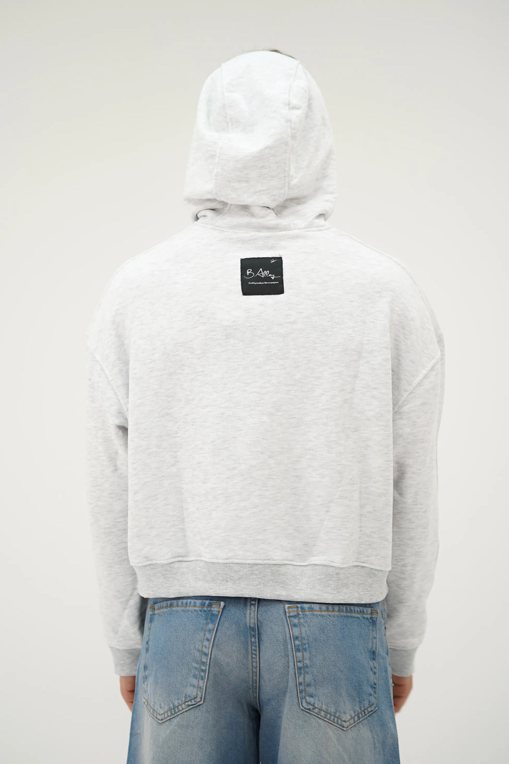 Boxy Gri Sweatshirt