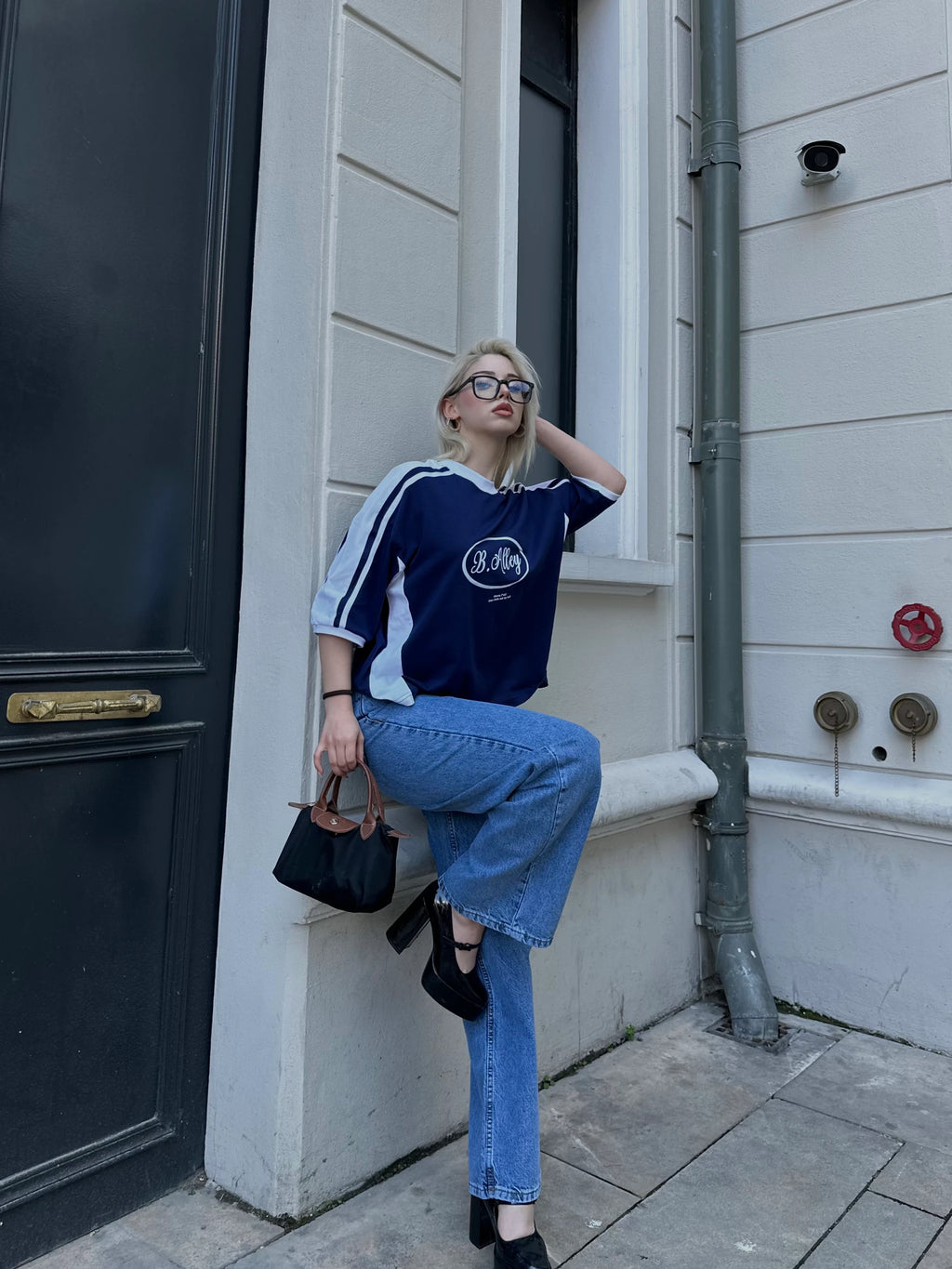 B.Alley Mavi tshirt