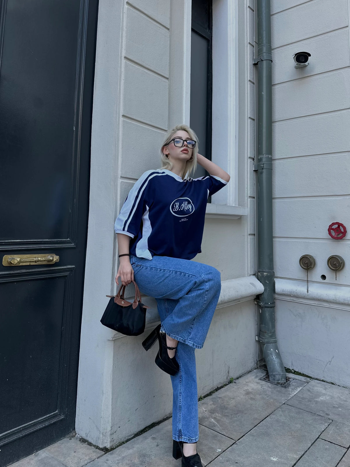 B.Alley Mavi tshirt