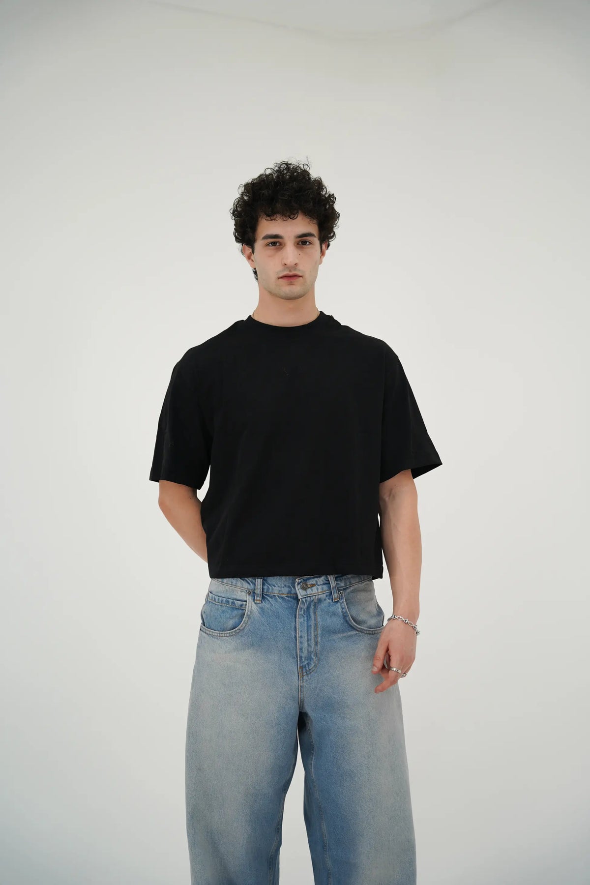Boxy Tee Siyah