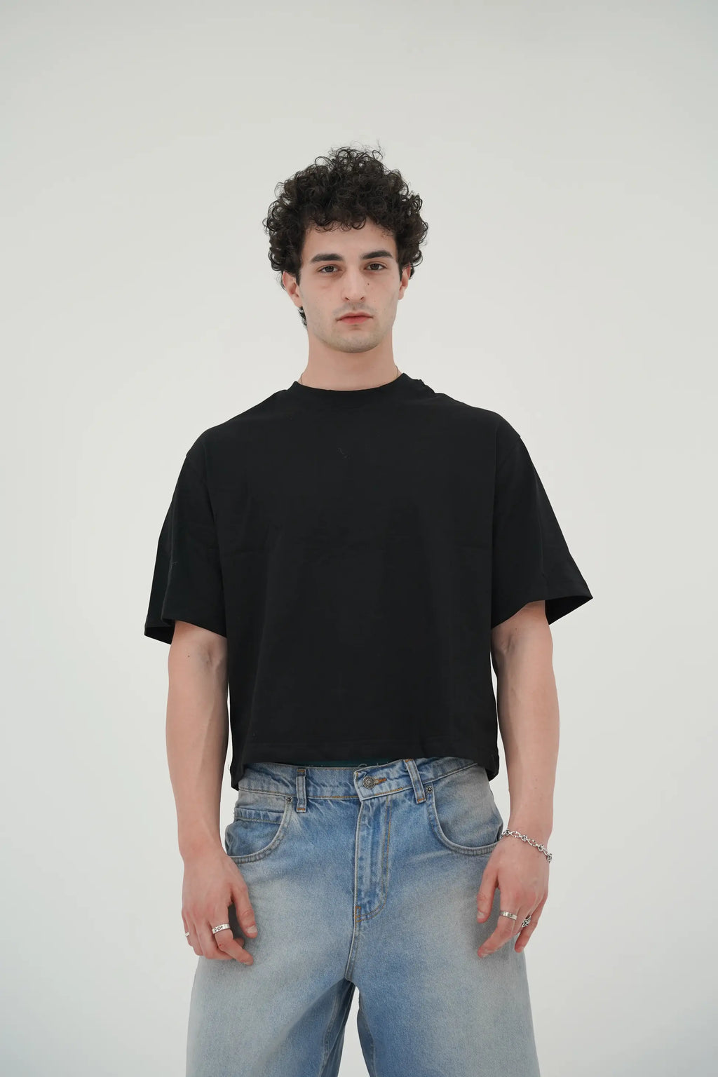 Boxy Tee Siyah