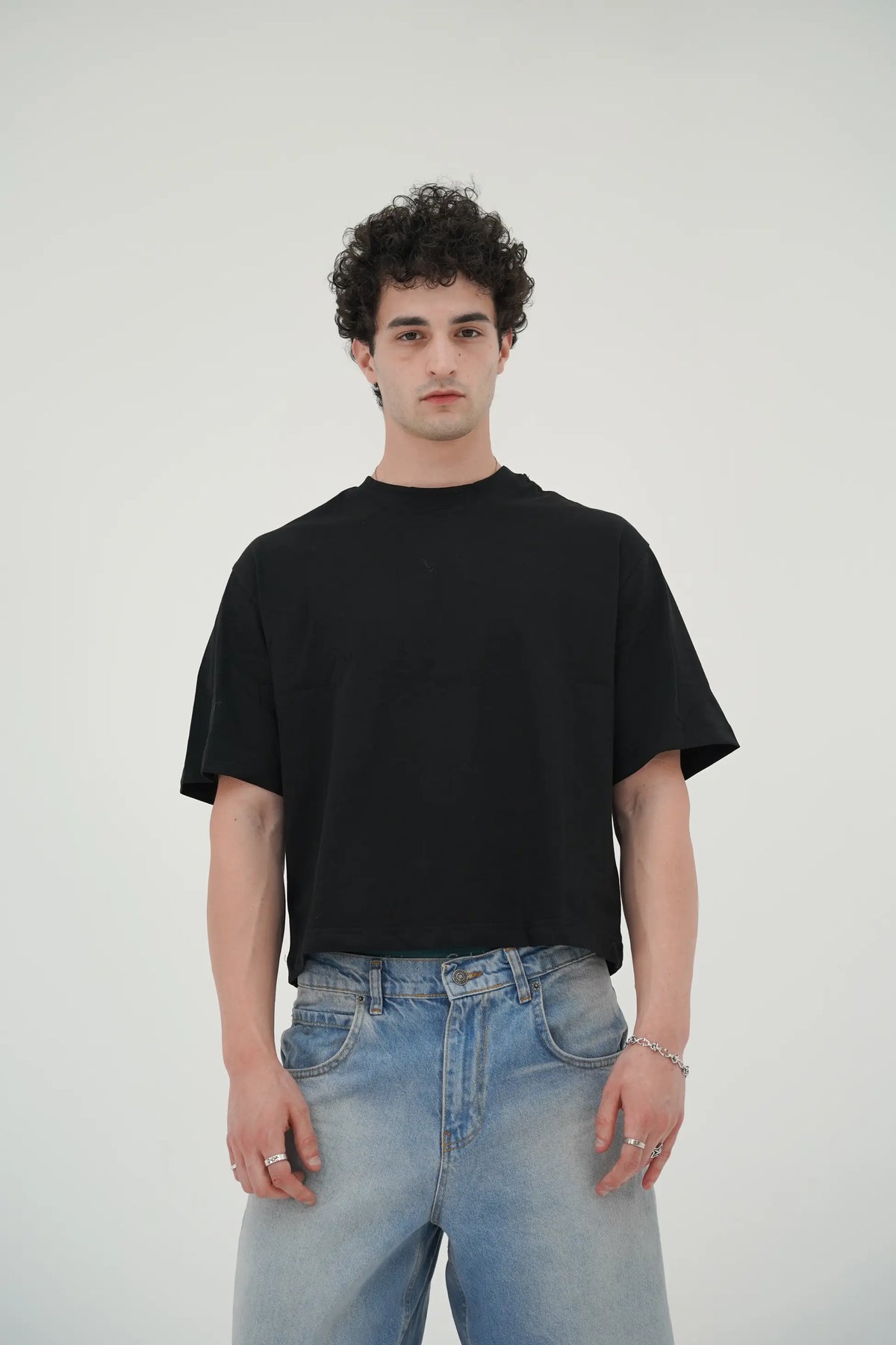 Boxy Tee Siyah
