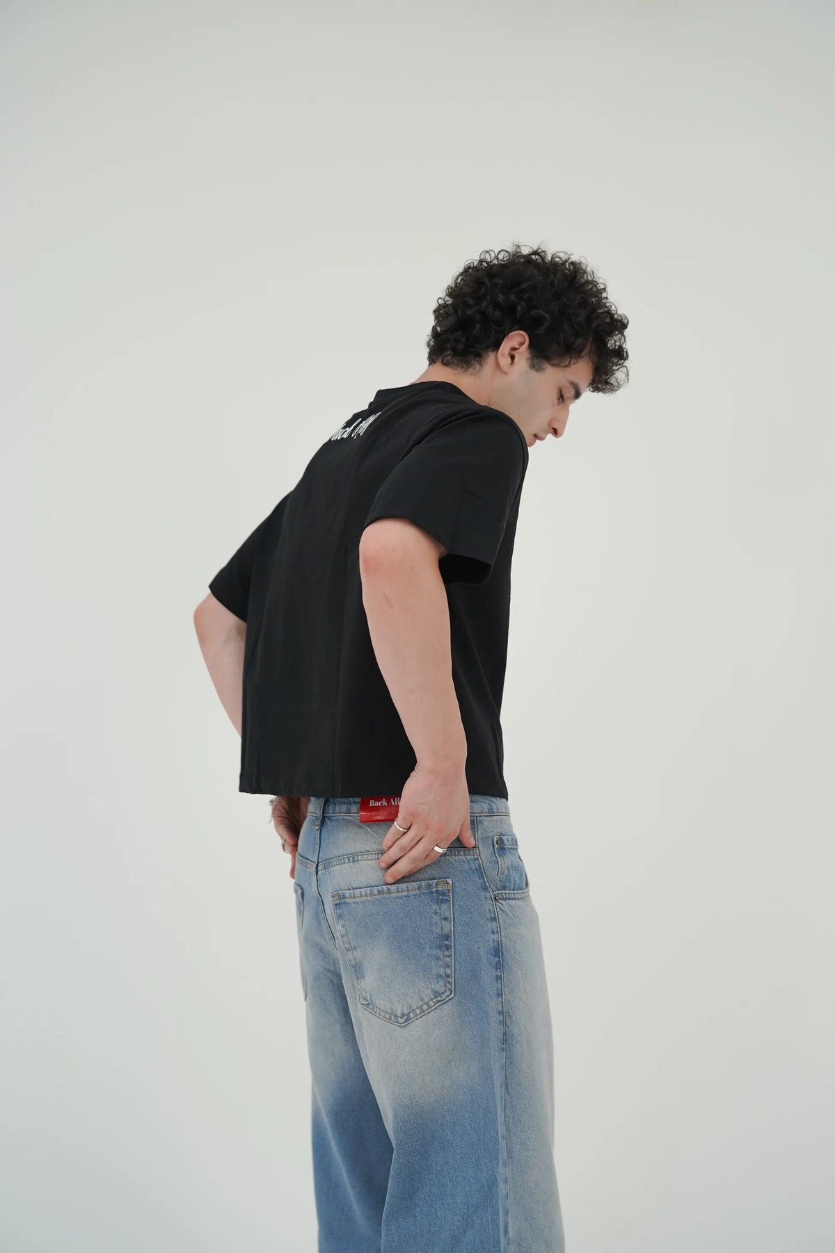 Boxy Tee Siyah