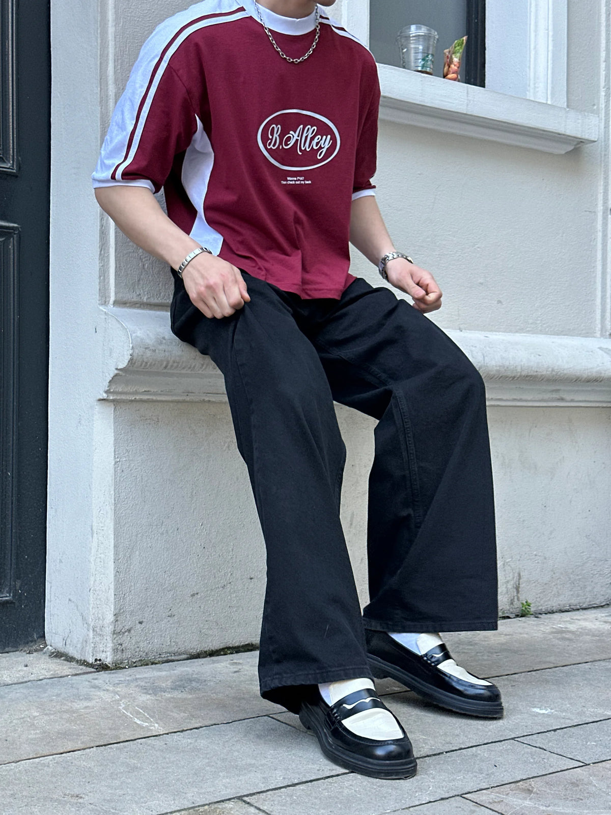 B.Alley Baggy Jeans Siyah